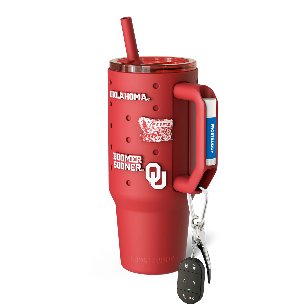 Thicc Buddy 40oz | Oklahoma Sooners | Skin + Budz Bundle image 1